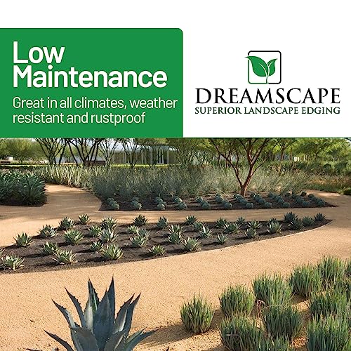 Dreamscape Cleanline Aluminum Edging Black Anodized 3/16"W x 5.5"H x 8'L
