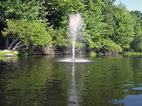 Fawn Lake Fountains Model SF50 1/2 HP Pond Fountain with 7 Patterns, 100ft Cord