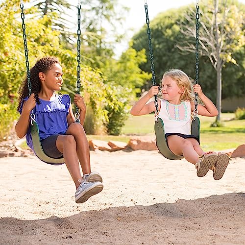 Lifetime Adventure Tower Swing Set Playset with Spider Swing Earthtone