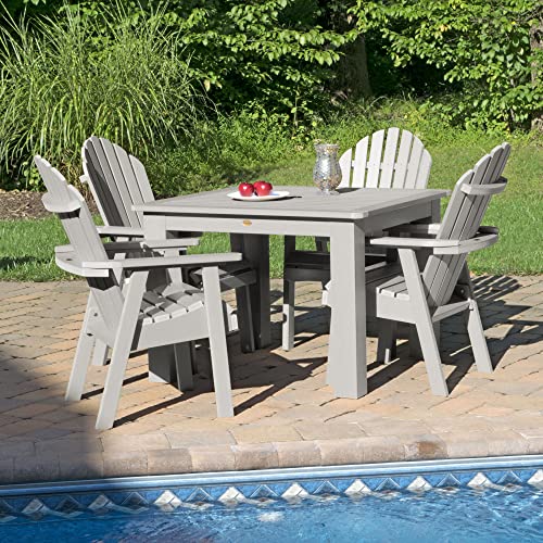Highwood Hamilton 5-Piece Square Dining Set Harbor Gray