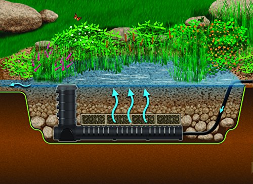 Aquascape Snorkel and Vault Cap 29064 Wetland Filtration System Black
