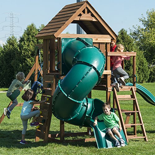 Swing-N-Slide Tremont Tower Play Set Green