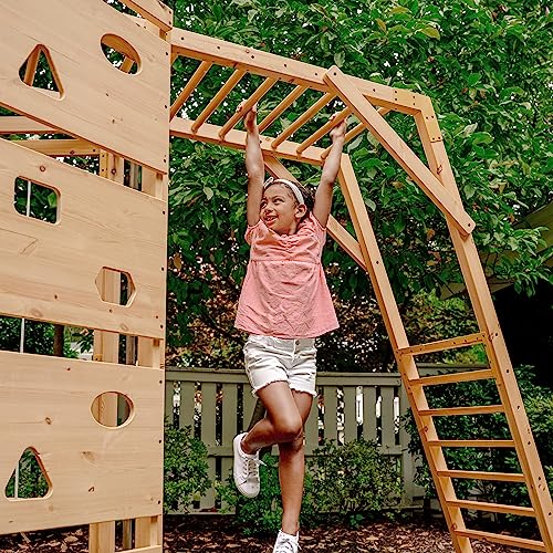 Avenlur Hawthorn 9-in-1 Outdoor Activity Center Natural