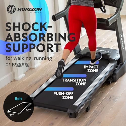 Horizon Fitness 7.8 Studio Series Smart Treadmill Black