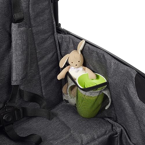 Radio Flyer Voya 2-Seater Stroller Wagon Gray