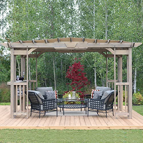 Yardistry Madison 10' x 14' Pergola Gray