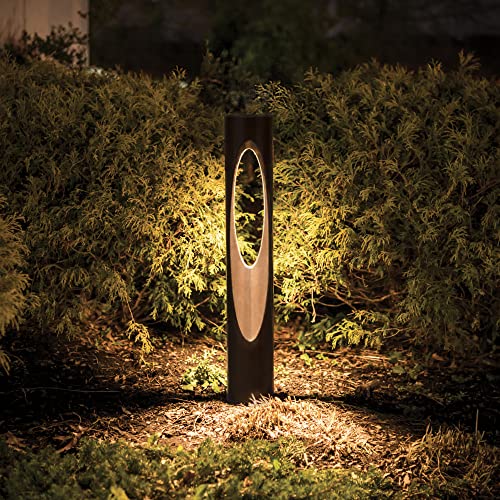 WAC Lighting Scoop LED 12V Bollard Light 2700K Bronze