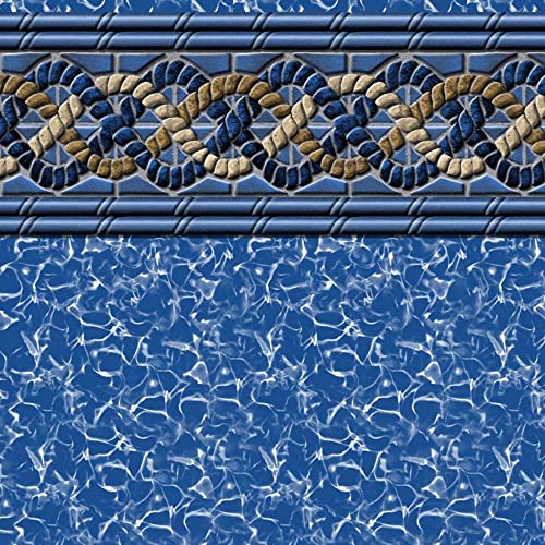 Smartline Mystri Gold Oval Pool Liner 16x32 UniBead 52-Inch 25 Gauge Vinyl