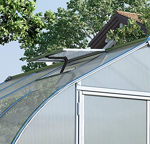 Palram Canopia Bella 8' x 20' Greenhouse Silver