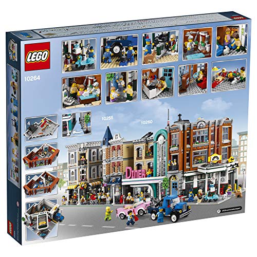 LEGO Creator Expert Corner Garage 10264 Building Kit Multicolor