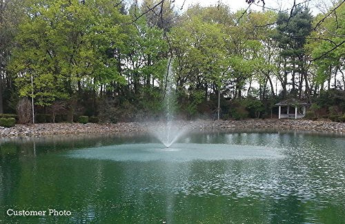 Fawn Lake Fountains 1/2, 3/4, 1 HP Floating Fountains Black