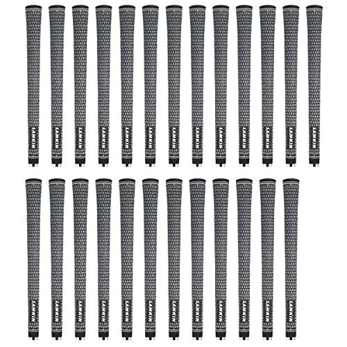 Lamkin Crossline Cord Standard 0.580 25 Piece Golf Grip Bundle