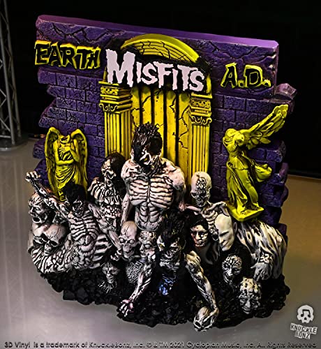 Knucklebonz Misfits Earth A.D. 3D Vinyl Collectible Statue Multicolor