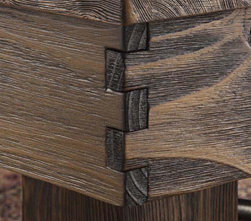 Playcraft Rio Grande 7’ Slate Pool Table Weathered Bark
