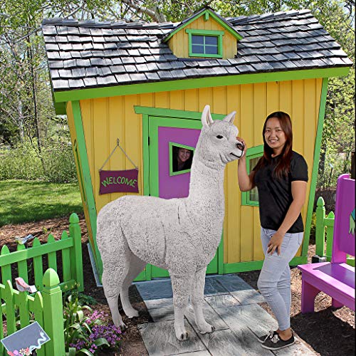 Design Toscano The Alpacalypse of Alpaca Garden Statues Giant Full Color