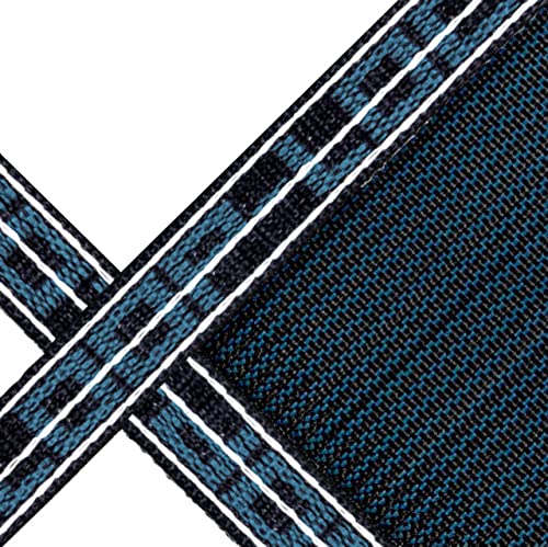 Loop-Loc 20' x 40' Rectangle Super Dense Mesh In-Ground Pool Safety Cover Blue