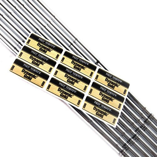 True Temper Dynamic Gold Steel Shaft Set (8 Shafts) S300 .370