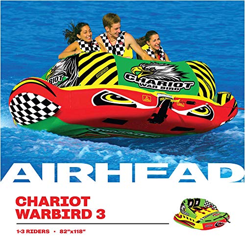 SportsStuff Chariot Warbird 3 Towable Tube Yellow