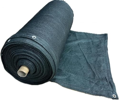 Farm Plastic Supply Shade Cloth with Grommets 65% Green 12' x 300'