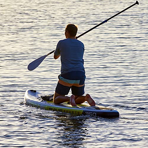 RAVE Sports Inflatable Stand Up Paddle Board Package Agonde Borealis Lime