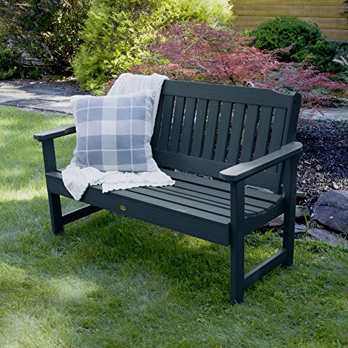 Highwood Lehigh Garden Bench 5 Feet Federal Blue