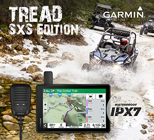 Wearable4U Garmin Tread SxS GPS Navigator Bundle with Power Pack