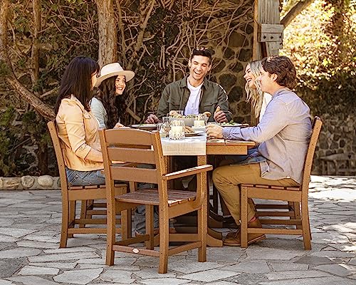 Polywood Lakeside Dining Set White