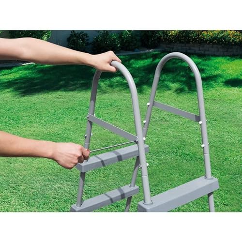 Bestway Power Steel Oval Frame Pool Set Multi