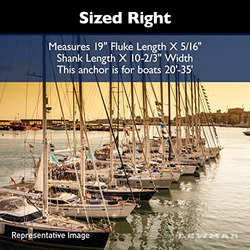 Lewmar Stainless Steel Epsilon Anchor 14 lbs Multi
