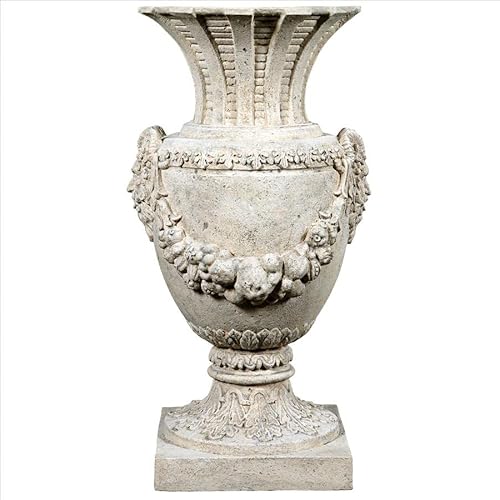 Design Toscano Greek Pan of Olympus Architectural Garden Urn Roman Stone