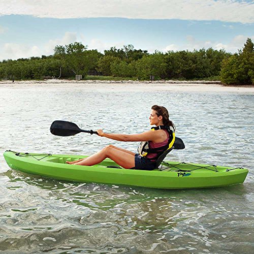 Lifetime Tioga Sit-On-Top Kayak with Paddle (2 Pack) Lime