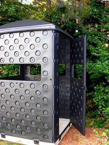 Snap Lock Formex 4x4 Portable Interlocking Deer Hunting Blind w/Windows Multicolor