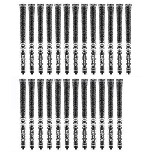 Golf Pride New Decade Multicompound MCC Golf Grip Bundle (25 Piece) Black