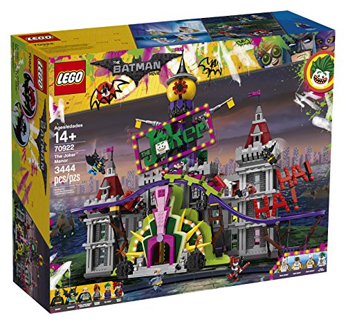 LEGO Batman Movie The Joker Manor 70922 Building Kit 3444 Pieces Multicolor