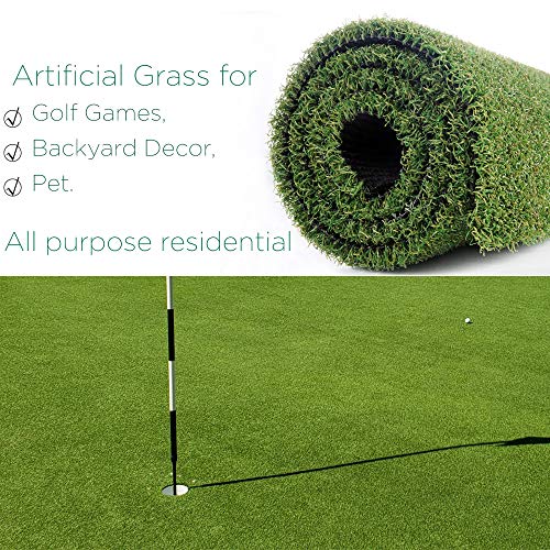 Petgrow Pro Putting Green Artificial Grass Turf 8FTX82FT Custom Width