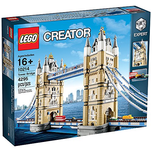 LEGO Tower Bridge 10214 Building Set Black/Green/Yellow
