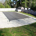 Pool Mate Mesh Safety Cover 20x40 ft Gray