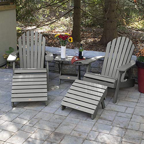 Highwood Adirondack Collection Hamilton 5pc Deck Set Coastal Teak