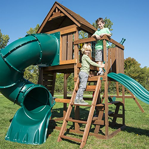 Swing-N-Slide Tremont Tower Play Set Green