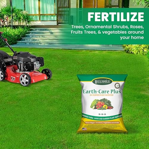 1ST CHOICE FERTILIZER Earth-Care Plus 5-6-6 Organic Fast Acting Fertilizer 1728lb