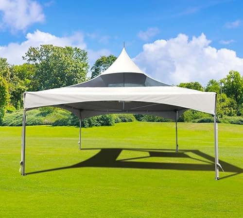 TentandTable 20' x 20' High Peak Frame Party Tent Clear