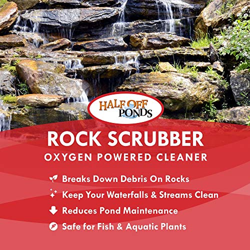 HALF OFF PONDS Water Treatments Rock Scrubber - Oxygen Powered Cleaning Formulation 400 lb.