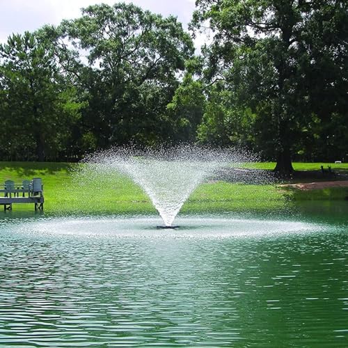 Kasco Marine Aerating Fountain 3/4HP with Color-Changing LED Lights White