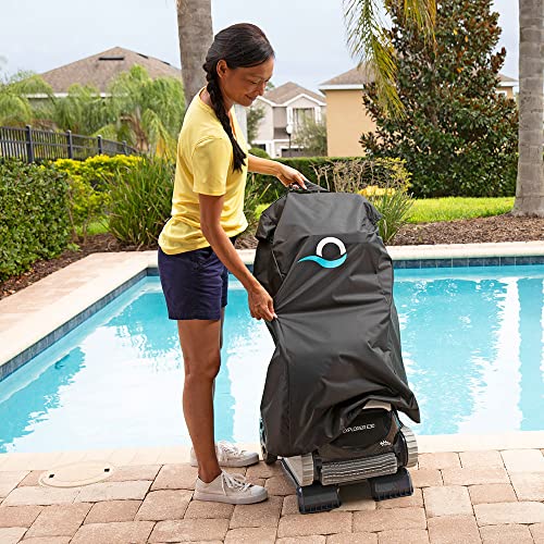Dolphin Explorer E30 Wi-Fi Robotic Pool Vacuum Cleaner Black
