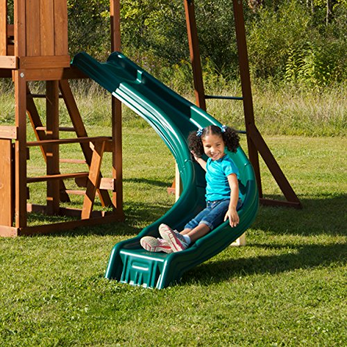 Swing-N-Slide Cedar Brook Wooden Swing Set Green