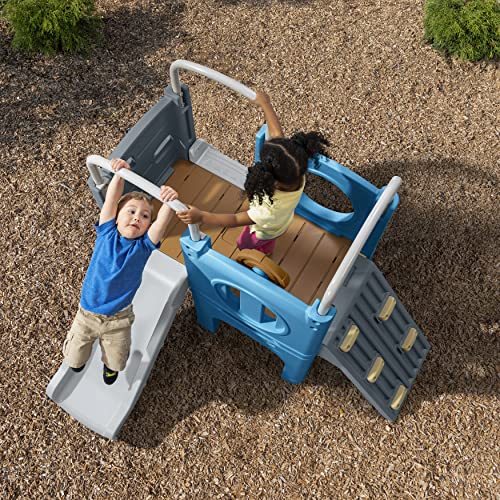 Step2 Scout & Slide Climber Kids Outdoor Playset Multicolor