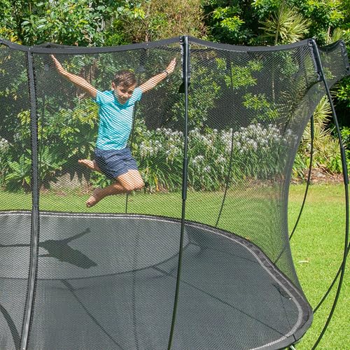 Springfree 13ft Large Square Trampoline Bundle with FlexrStep V2