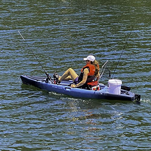 Reel Yaks Pedal Fin Drive Fishing Kayak Iceberg Charcoal