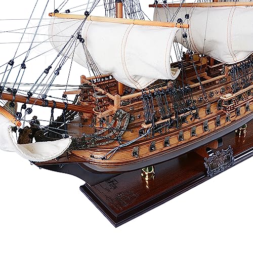 Old Modern Handicrafts San Felipe Limited Edition Model Ship Multi Color