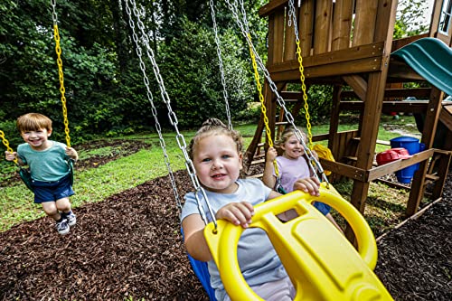 Swing-N-Slide Knightsbridge Plus Swing Set Wood Green